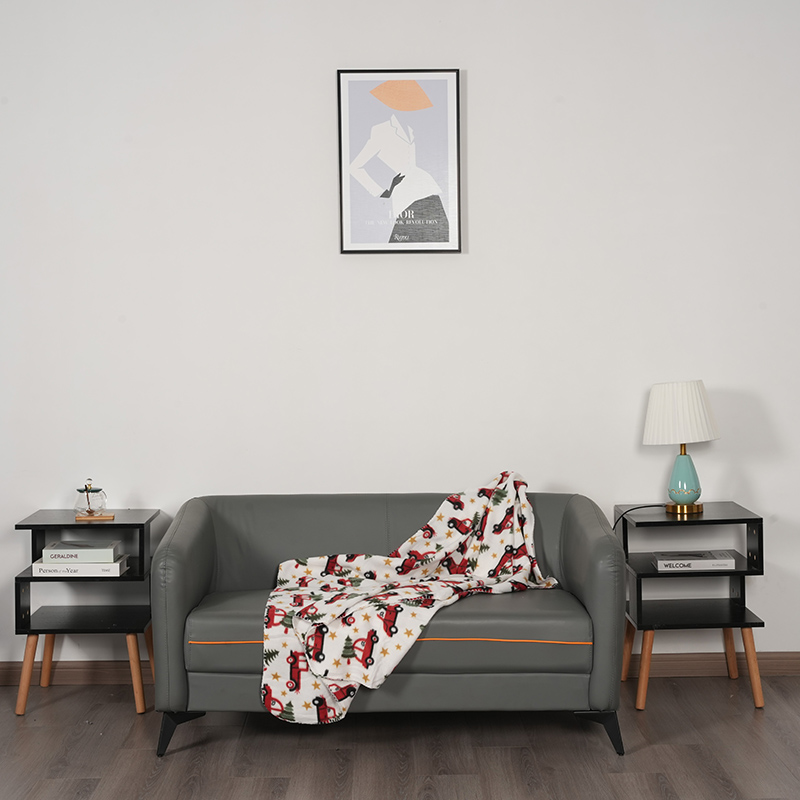 Bedruckter doppelseitiger Fleecestoff