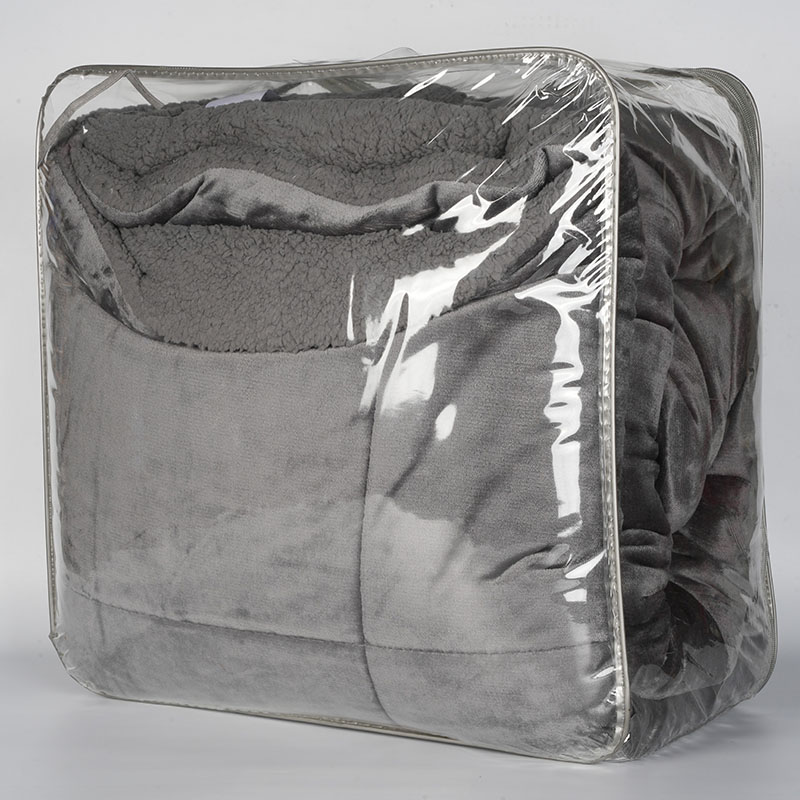 Steppdecke aus Flanell